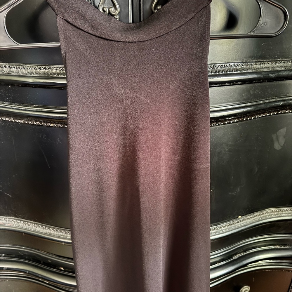 Banana Republic Dressy Black Tank Top - tie in back